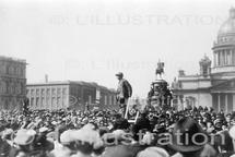 Manifestation lors de la révolution russe de 1917