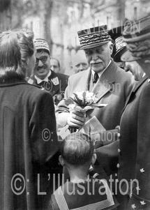 Célébration de la Fête du Travail, le 1er mai 1941.