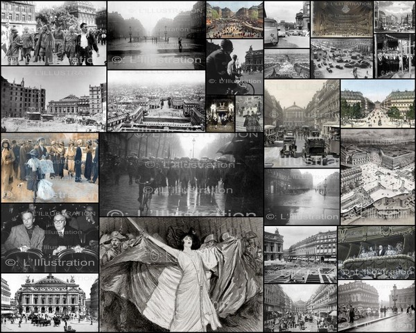 Construction de l’Opéra Garnier à Paris