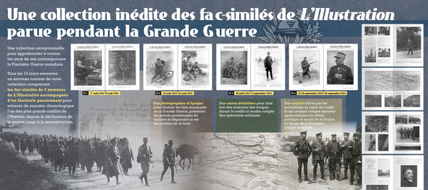 Le numéro 2 de "La Grande Guerre vue par le journal L'Illustration" est en kiosque ! Le numéro 2 de "La Grande Guerre vue par le journal L'Illustration" est en kiosque !
