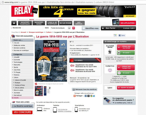 Le numéro 2 de "La Grande Guerre vue par le journal L'Illustration" est en kiosque ! Le numéro 2 de "La Grande Guerre vue par le journal L'Illustration" est en kiosque !