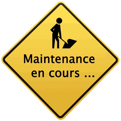 Maintenance en Cours !