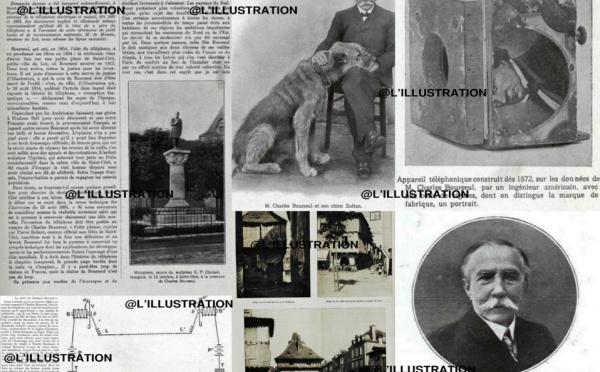 Centenaire du décès de Charles Bourseul, inventeur du téléphone.